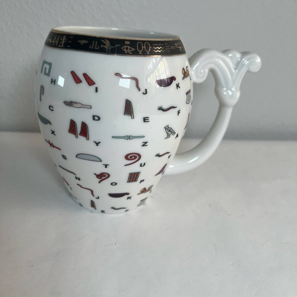 Fathy Mahmoud Egyptian‎ Hieroglyph Accent Mug